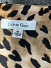 Calvin Klein 100% Polyester Animal Print Brown Sleeveless Blouse Size 1X - photo 7