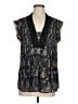 Daniel Rainn 100% Polyester Black Sleeveless Blouse Size M - photo 1