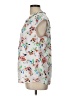 Daniel Rainn Floral Ivory Sleeveless Blouse Size L - photo 5