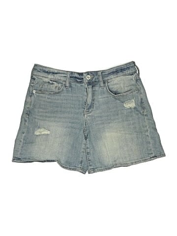 Pilcro and the Letterpress Denim Shorts (view 1)