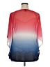 Lane Bryant Red 3/4 Sleeve Blouse Size 14 - 16 Plus - photo 2
