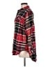 BDG Plaid Red Long Sleeve Button-Down Shirt Size M - photo 5