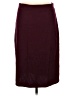 Gap Solid Burgundy Formal Skirt Size Med Petite - photo 2