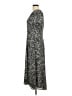Talbots Print Black Casual Dress Size 8 - photo 5