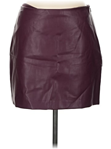 Express Faux Leather Skirt (view 1)