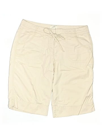 Ann Taylor LOFT Khaki Shorts (view 1)