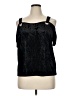 Rock & Republic Black Sleeveless Top Size XL - photo 1