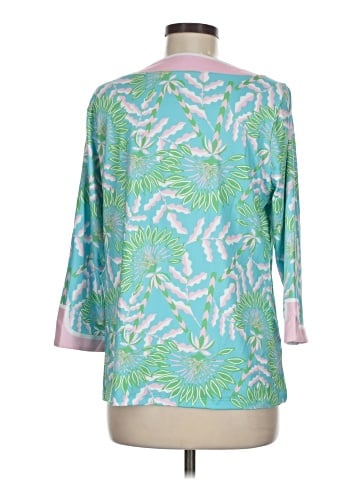 Caribbean Joe 3/4 Sleeve Blouse (view 2)
