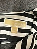 MICHAEL Michael Kors Stripes Silver Short Sleeve Turtleneck Size XS - photo 7