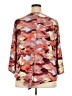 Zac & Rachel Orange 3/4 Sleeve Blouse Size 3X - photo 2