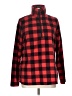 Exertek 100% Polyester Plaid Red Turtleneck Sweater Size L - photo 1