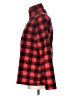 Exertek 100% Polyester Plaid Red Turtleneck Sweater Size L - photo 5