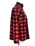 Exertek 100% Polyester Plaid Red Turtleneck Sweater Size L - photo 4