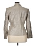 Tahari by ASL 100% Linen Metallic Silver Blazer Size 14 - photo 2