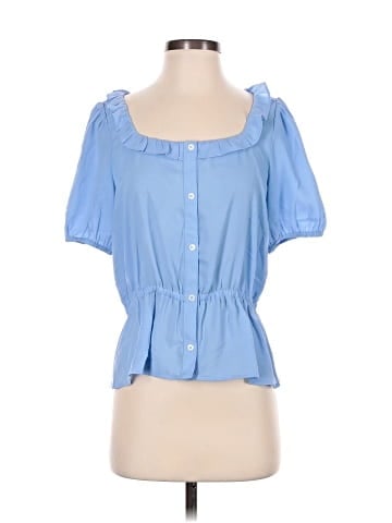 Ann Taylor Short Sleeve Blouse (view 1)