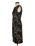 DressBarn Animal Print Black Cocktail Dress Size 4 - photo 5