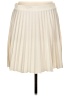 H&M 100% Polyester Solid Ivory Formal Skirt Size L - photo 1