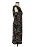 DressBarn Animal Print Black Cocktail Dress Size 4 - photo 4