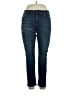 Lucky Brand Solid Blue Jeans Size 34 waist - photo 1