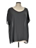 Everleigh 100% Polyester Gray Short Sleeve T-Shirt Size L - photo 1
