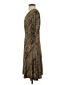 JM Collection 100% Polyester Animal Print Brown Casual Dress Size S - photo 5