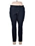 Gap Solid Blue Jeans Size 14 - photo 1