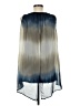 Alfani 100% Polyester Blue Sleeveless Blouse Size M - photo 2