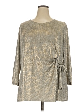 Lane Bryant Outlet 3/4 Sleeve Top