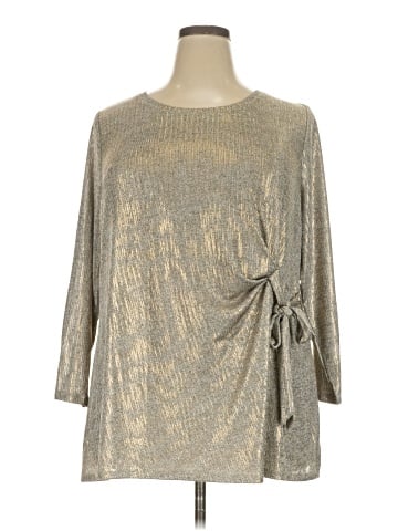 Lane Bryant Outlet 3/4 Sleeve Top (view 1)