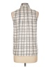 Forever 21 Ivory Sleeveless Button-Down Shirt Size L (estimated) - photo 2