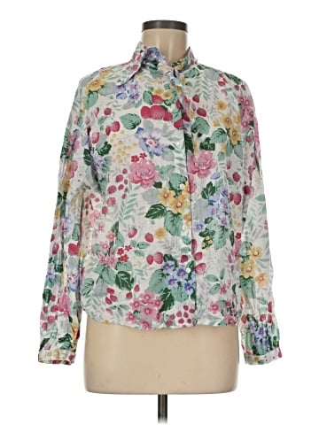Mango Long Sleeve Blouse (view 1)