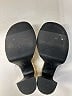 Wild Pair Metallic Gold Heels Size 7 - photo 5