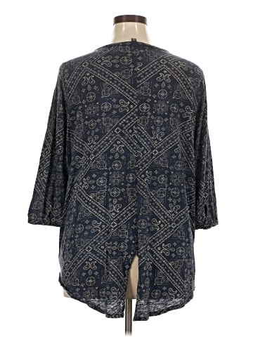 Lucky Brand 3/4 Sleeve Blouse (view 2)