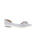 Isaac Mizrahi Stripes White Flats Size 10 - photo 1