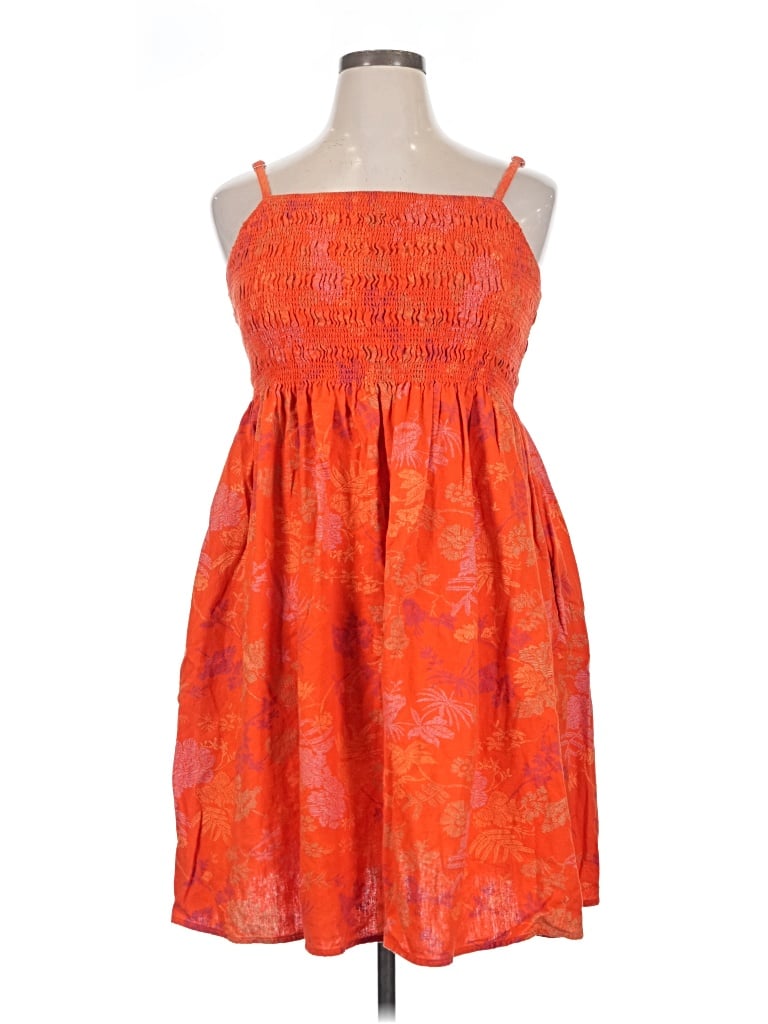 Pre-owned Universal Thread Cocktail Dress In Orange