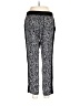 New Directions 100% Polyester Animal Print Black Casual Pants Size L (petite) - photo 2