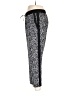 New Directions 100% Polyester Animal Print Black Casual Pants Size L (petite) - photo 5