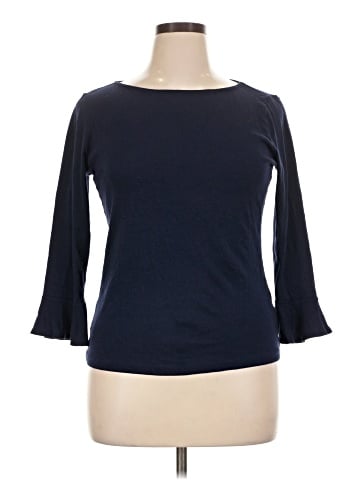 Lauren by Ralph Lauren 3/4 Sleeve T-Shirt (view 1)