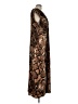 Chico's Animal Print Brown Cocktail Dress Size Lg (2.5) - photo 4