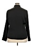 J.Crew 100% Polyester Solid Black Long Sleeve Blouse Size 18 - photo 2