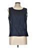 Due Per Due Blue Sleeveless Blouse Size 12 - photo 1