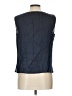 Due Per Due Blue Sleeveless Blouse Size 12 - photo 2