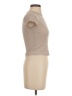 Bershka Tan Short Sleeve Turtleneck Size S - photo 4