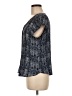 Joie 100% Silk Blue Short Sleeve Silk Top Size M - photo 5