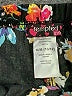 Tempted Girls 100% Polyester Floral Black Casual Pants Size 10 - 12 - photo 3