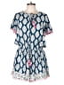 Matilda Jane 100% Rayon Hearts Blue Romper Size L - photo 1