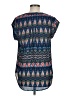 Daniel Rainn 100% Polyester Blue Short Sleeve Blouse Size M - photo 2