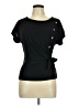 Luna Black Short Sleeve Top Size M - photo 1