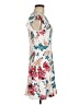 Unbranded Floral Ivory Casual Dress Size M - photo 4