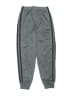 Adidas 100% Polyester Gray Track Pants Size 6 - photo 1